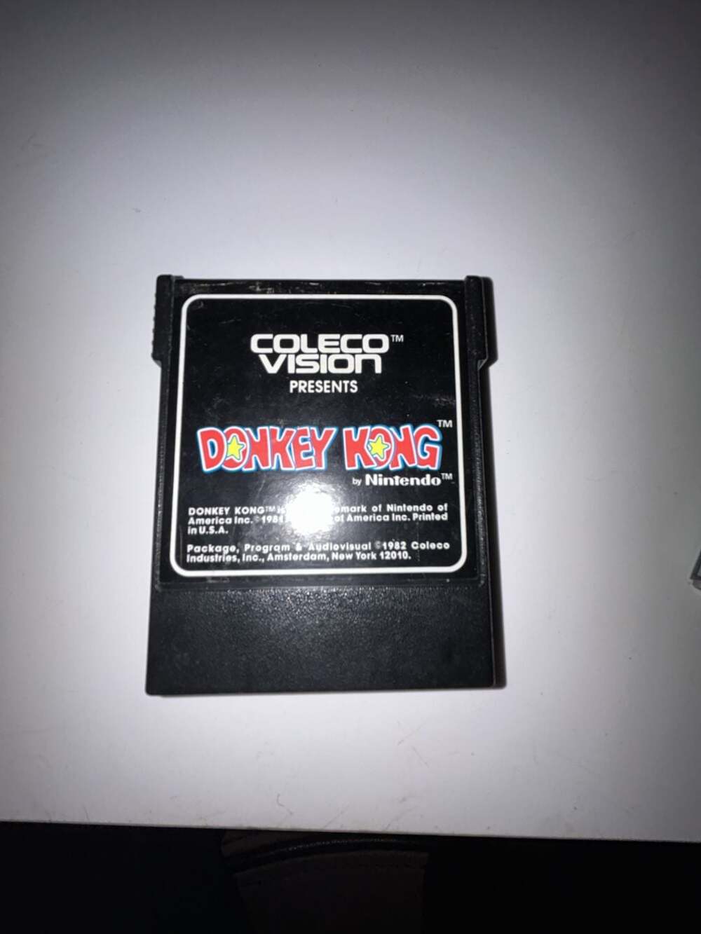Donkey Kong ColecoVision Video Game Cartridge